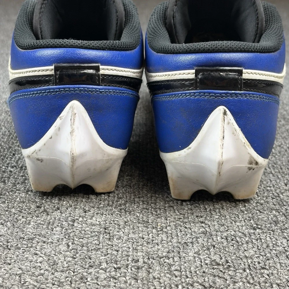 Nike Air Jordan 1 Low TD Football Cleats Royal Black White FJ6245-401 Men's 8